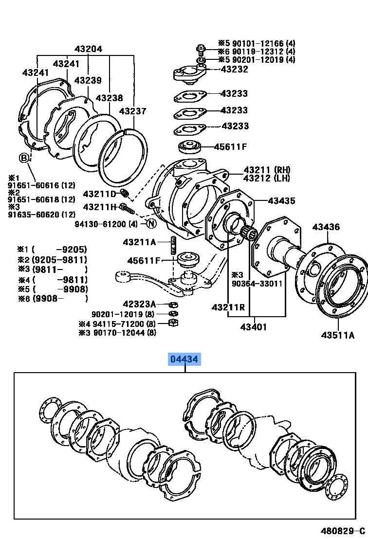 Seal Kit Rumania Assy