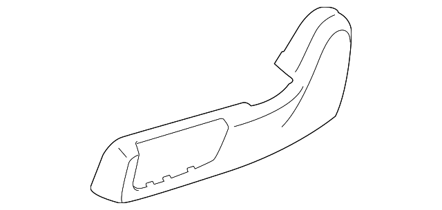 Seat Trim Panel Outer Left - BMW (F12 F13 F06 F33) 428i 435i 430i 440i 640i 650i M6