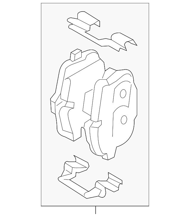 Brake Pads - BMW (34-20-8-842-965)
