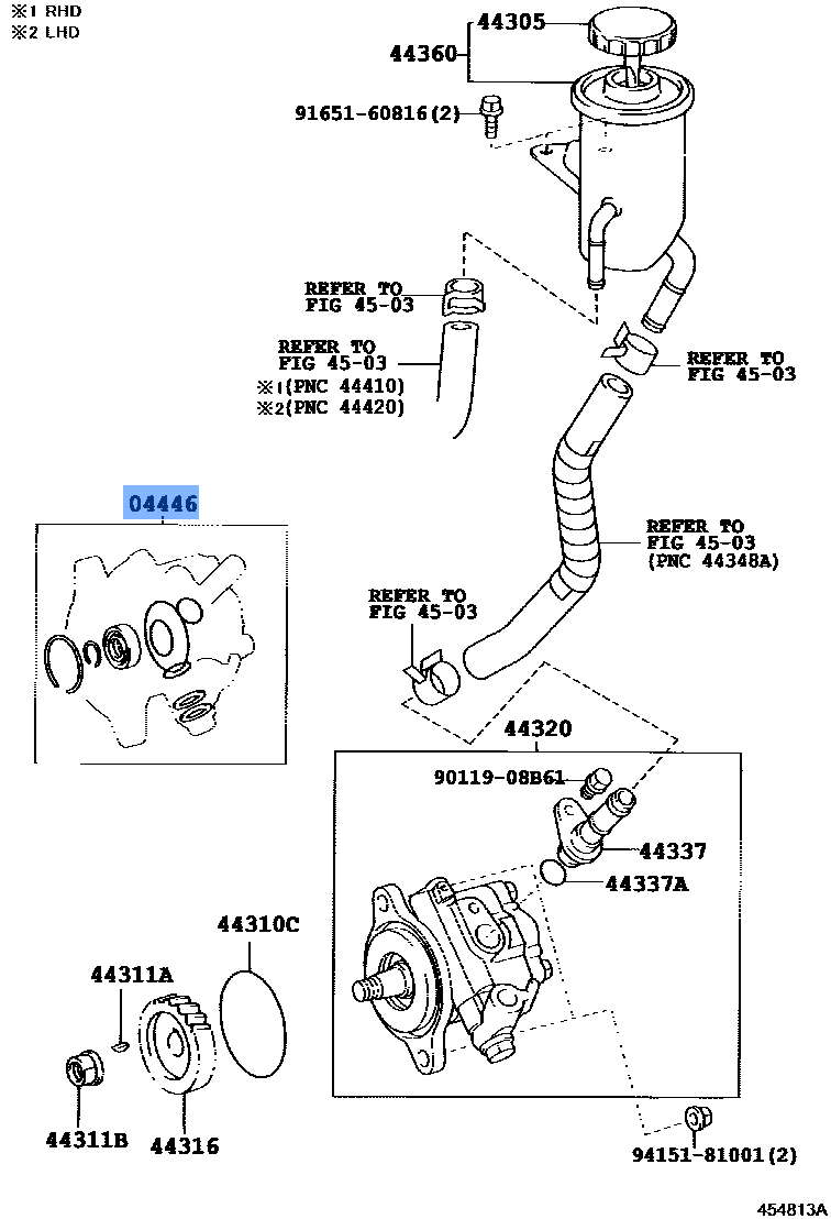 Gasket Kit Power Stee