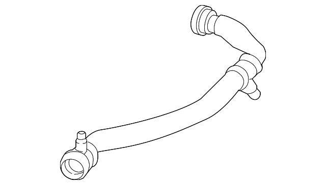 Upper Hose - BMW (17-12-8-662-836)