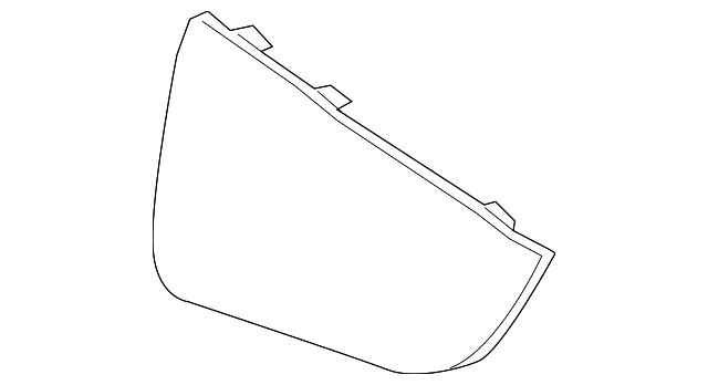 Genuine BMW Right Speaker Panel - 51419169096