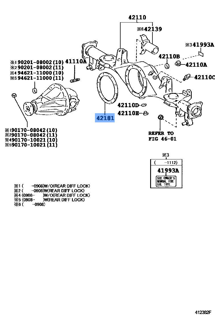 Gasket Differental