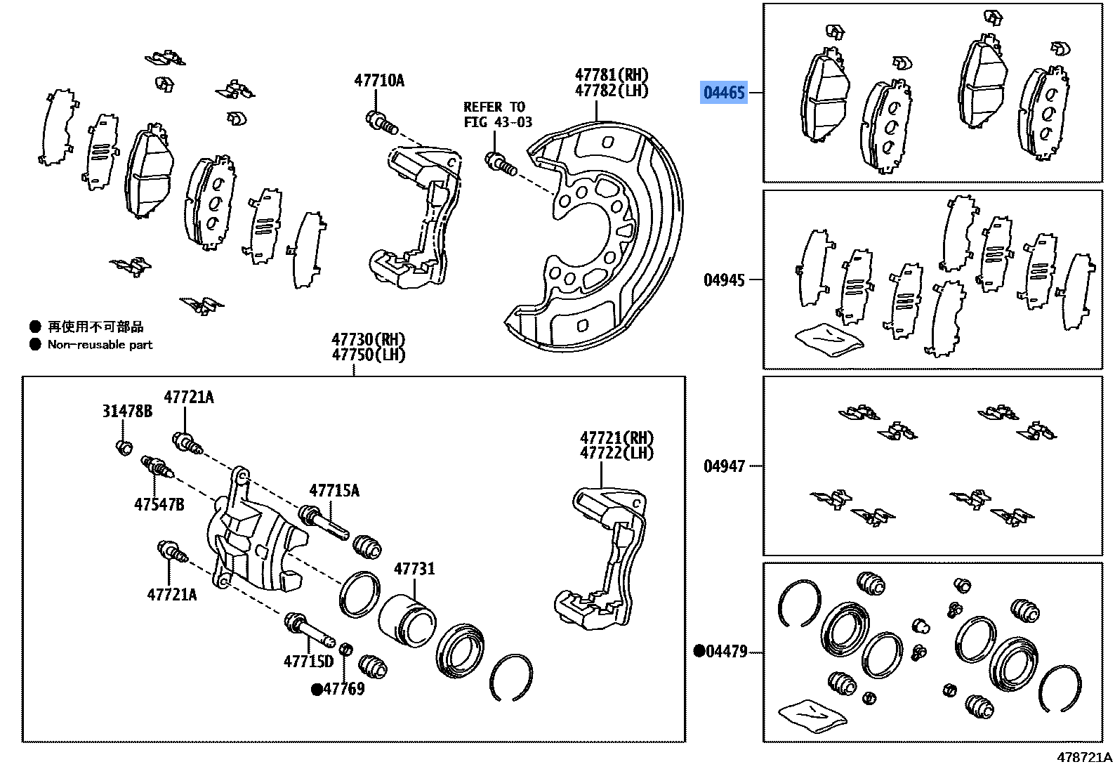 Pad Kit Disc Brake