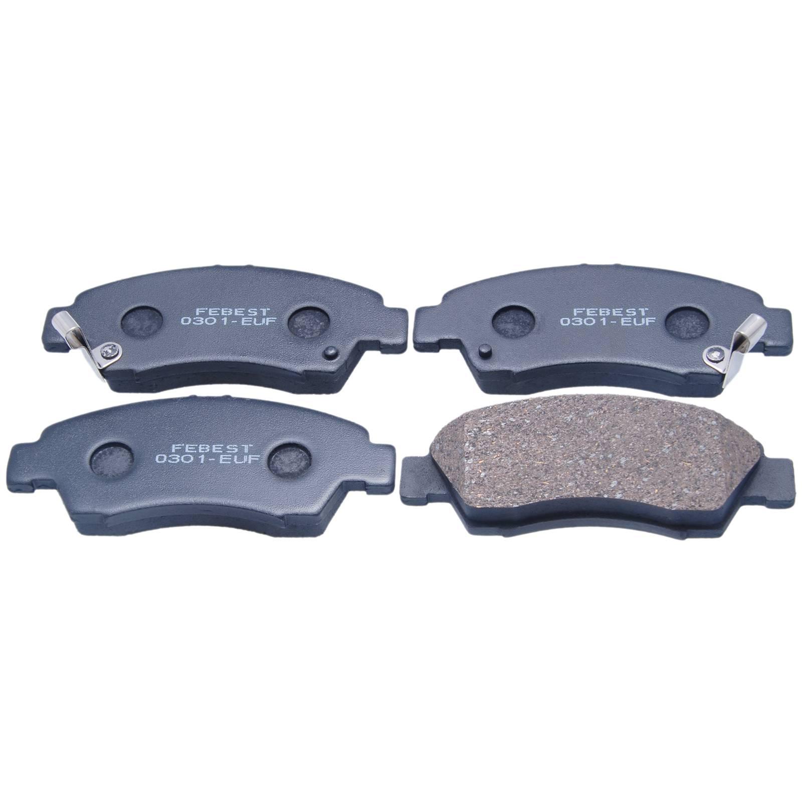 Pad kit, disc brake, front