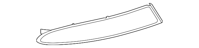 BMW 63257352210 Reflector Rear Bumper Right