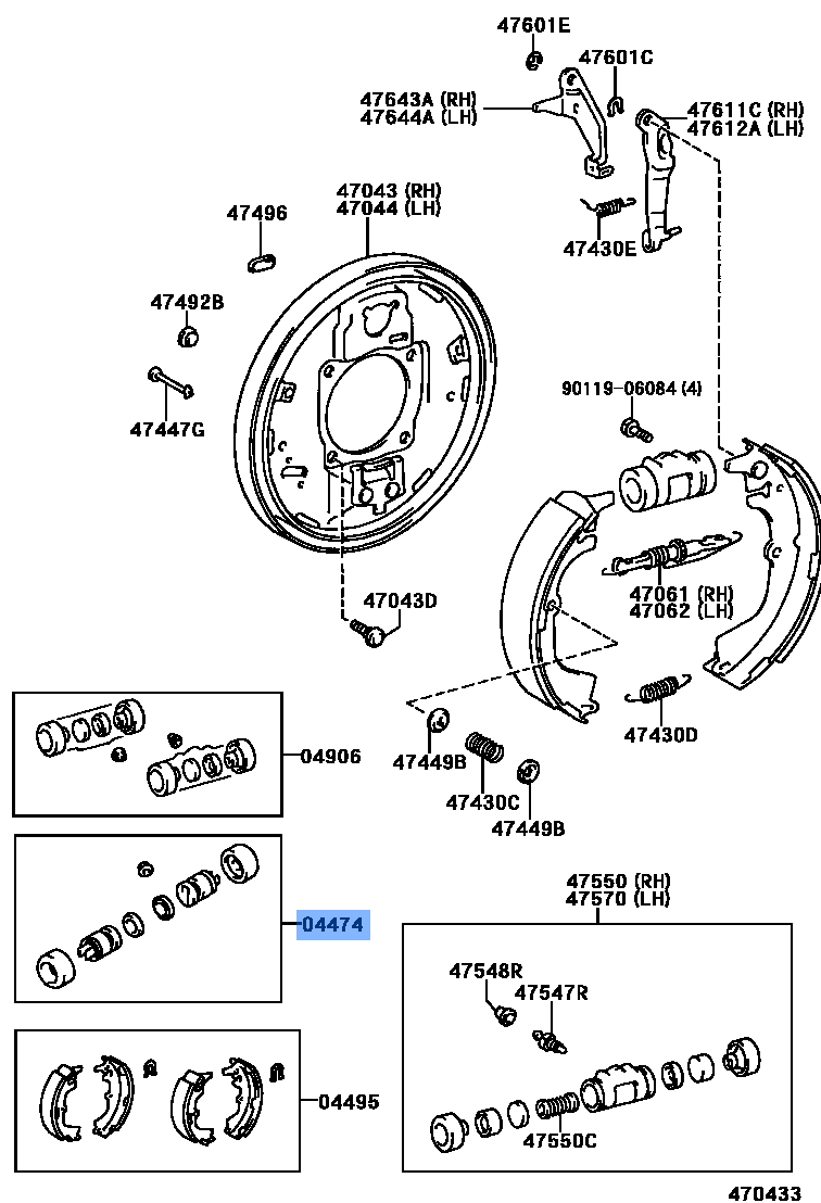 Kit Wheel Cylinder