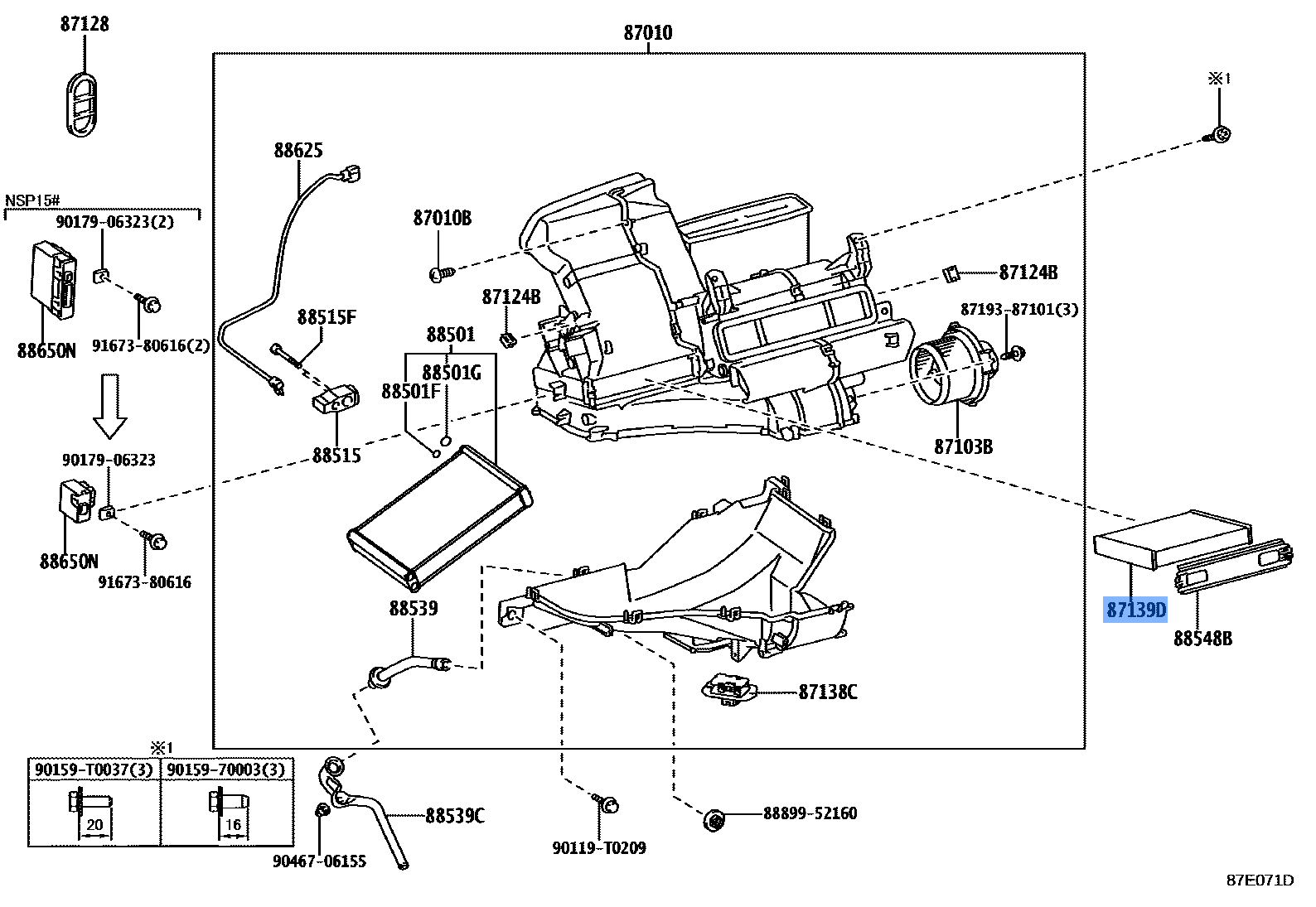Toyota Cabin Air Filter 87139-06080 fits: Avanza, Yaris and More
