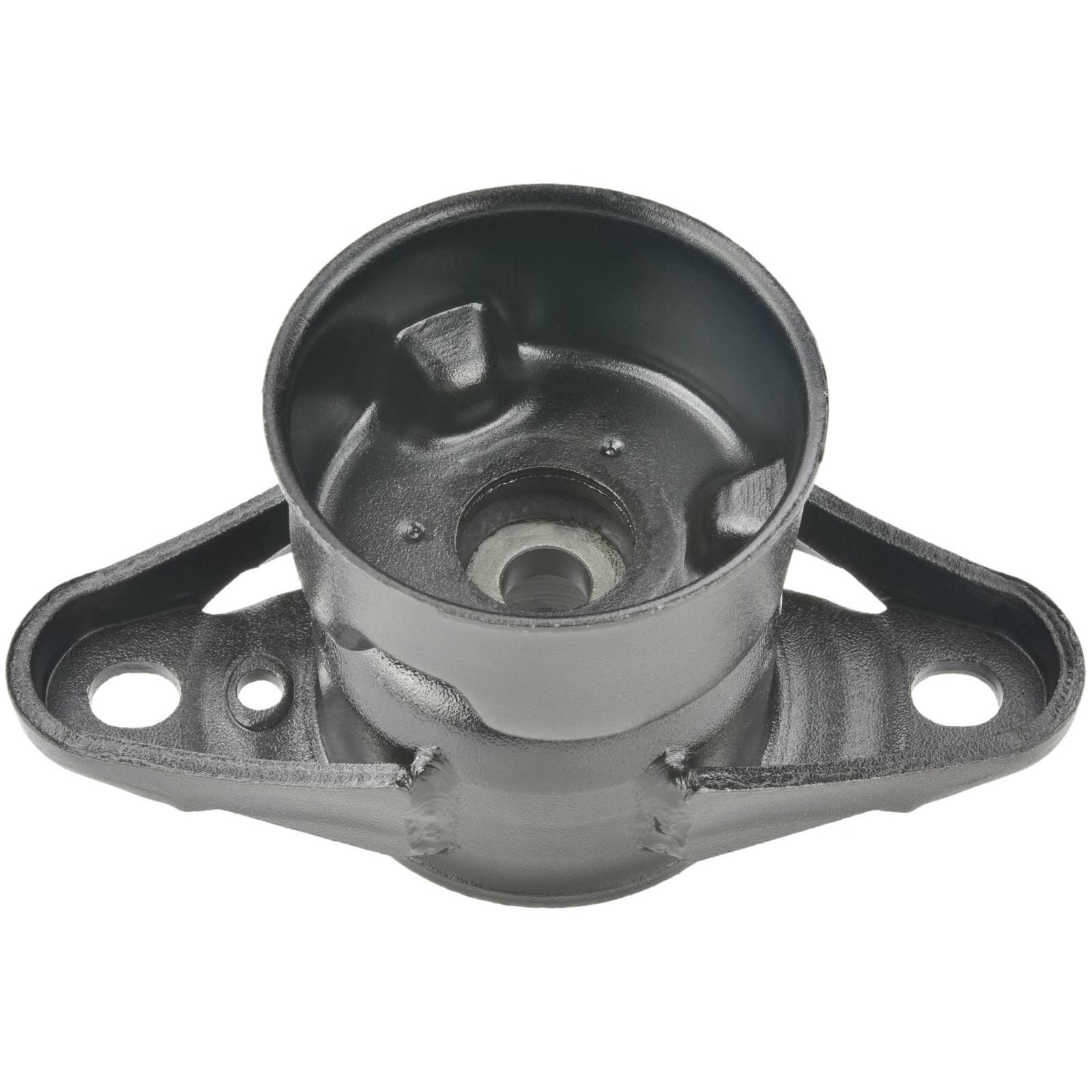 Rear shock absorber mounting