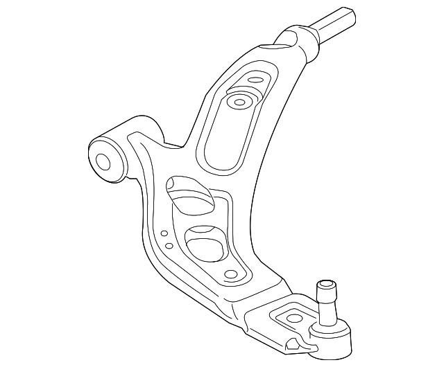 BMW Front Lower Control Arm - X1 X2 F48 F49 F60 - Right Side