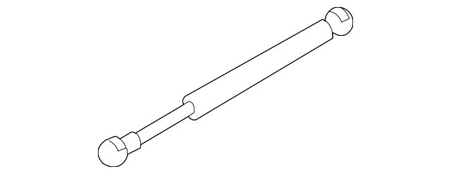 Front Hood Lift Support Strut Shock - BMW 7-Series (F01, F02) 2009-2012 (thru 08/11)