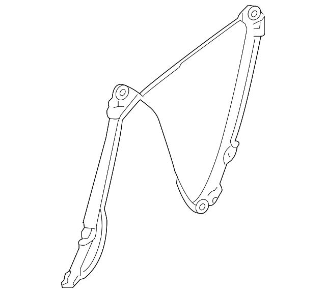 BMW X5 E70 Front Left Window Regulator (Without Motor)