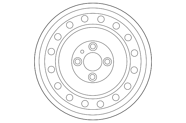 Wheel Assy-Road