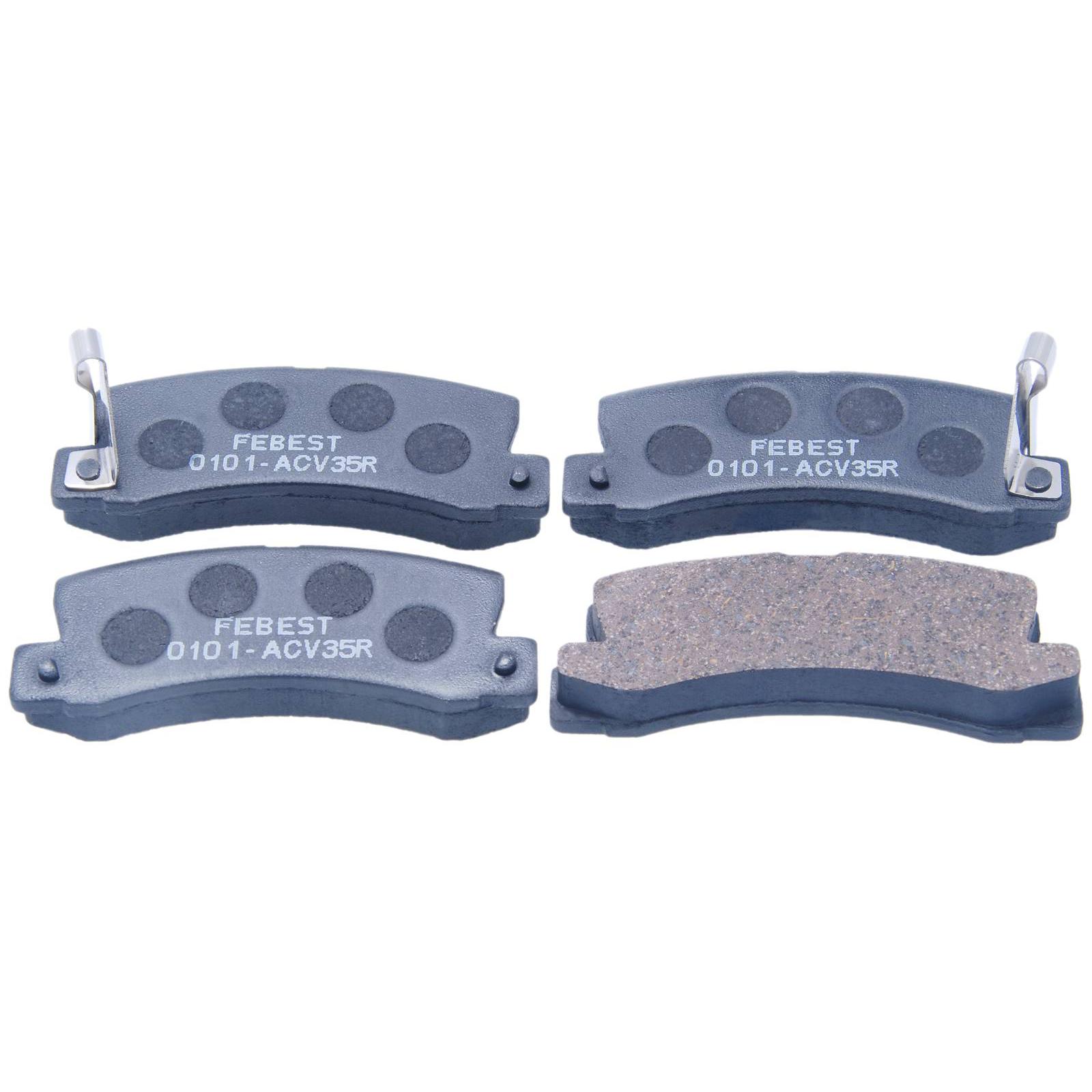 Pad kit, disc brake, rear