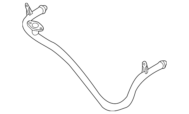 Return Hose - BMW (11-61-7-504-536)