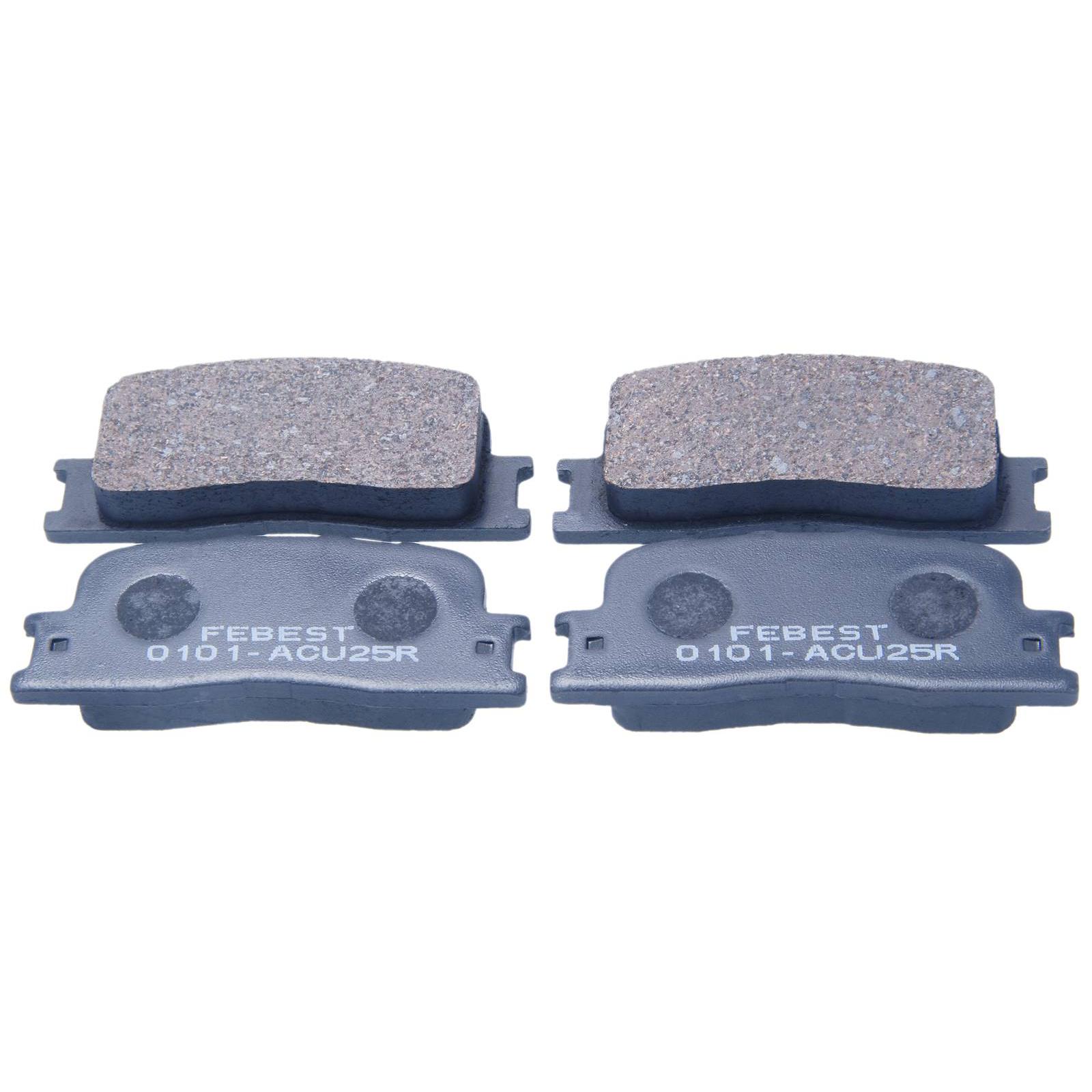 Pad kit, disc brake, rear