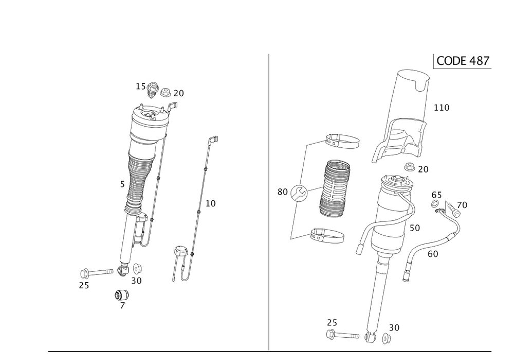 Shock Absorber S430 S500