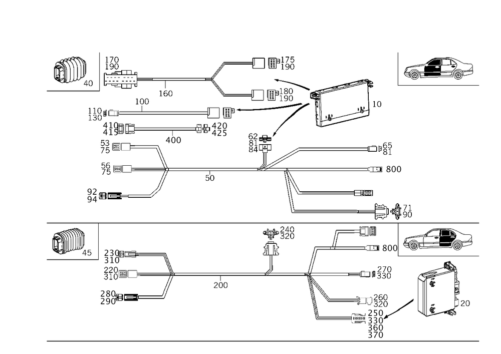 Control Unit Db W203