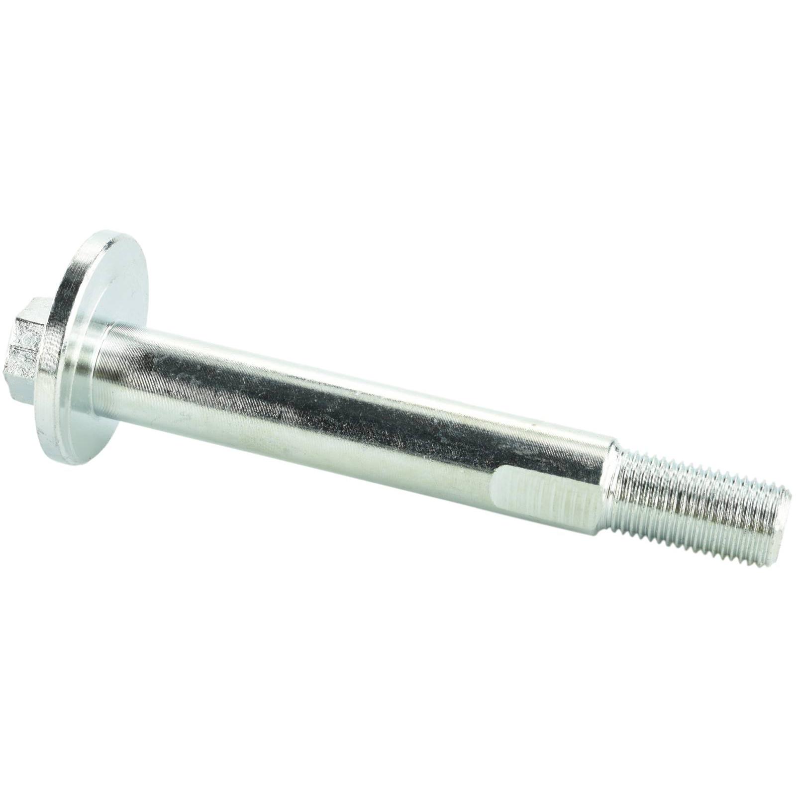 Camber adjusting eccentric bolt