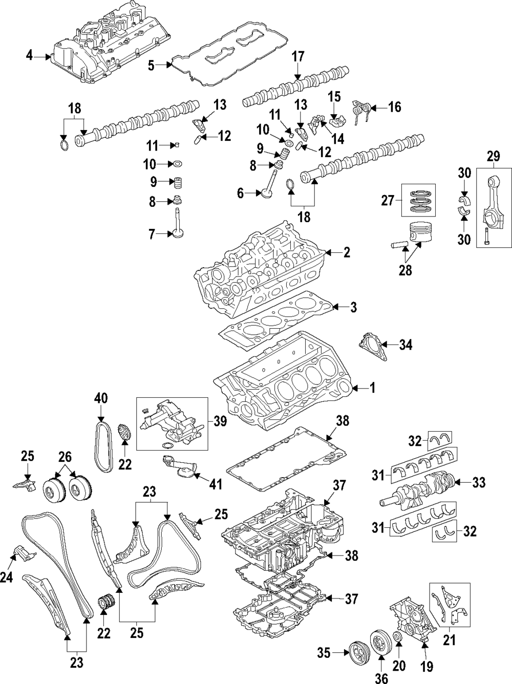 Head Gasket Bmw G11,G12/8Cyl (1.07)