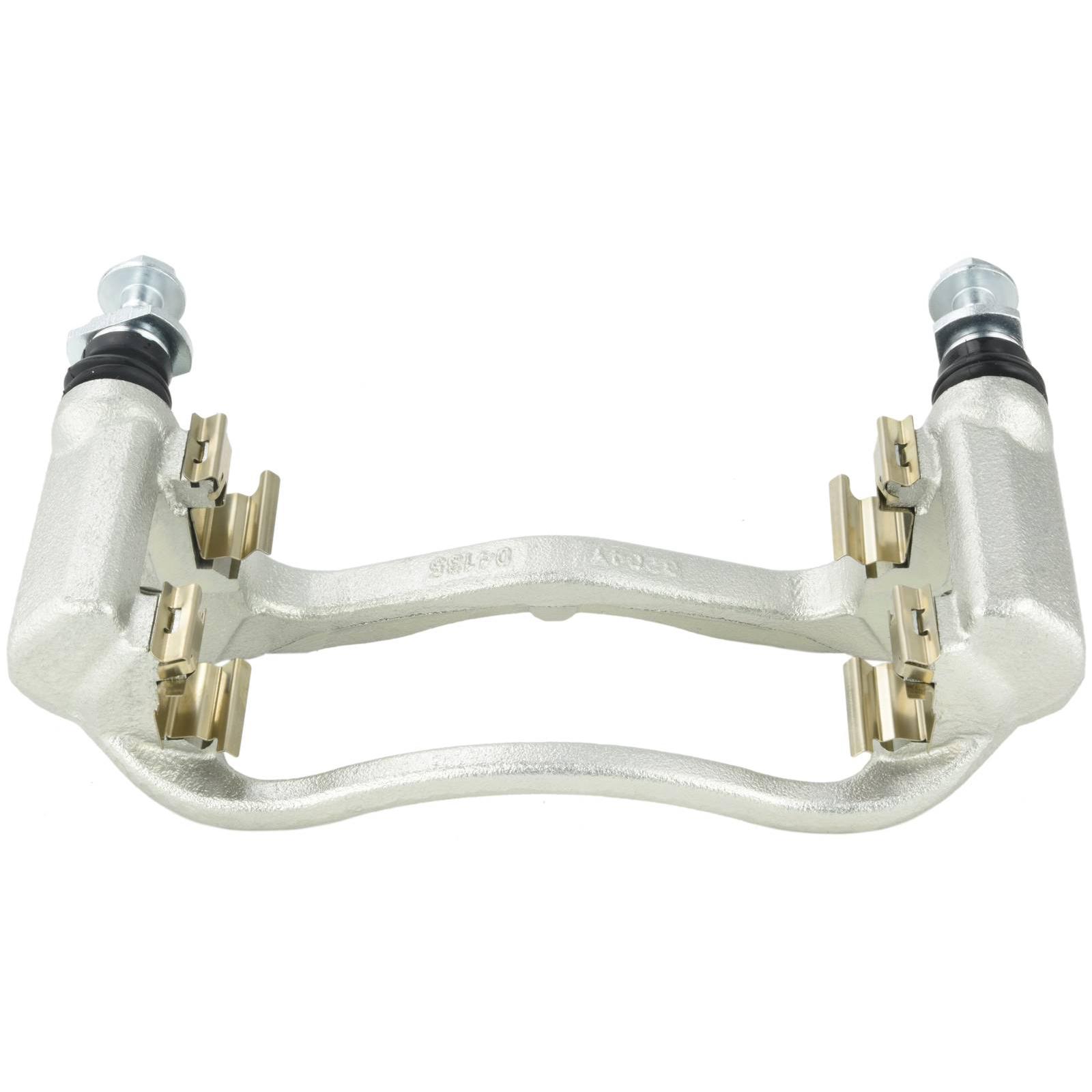 rear left brake caliper bracket carrier (with slide pins)