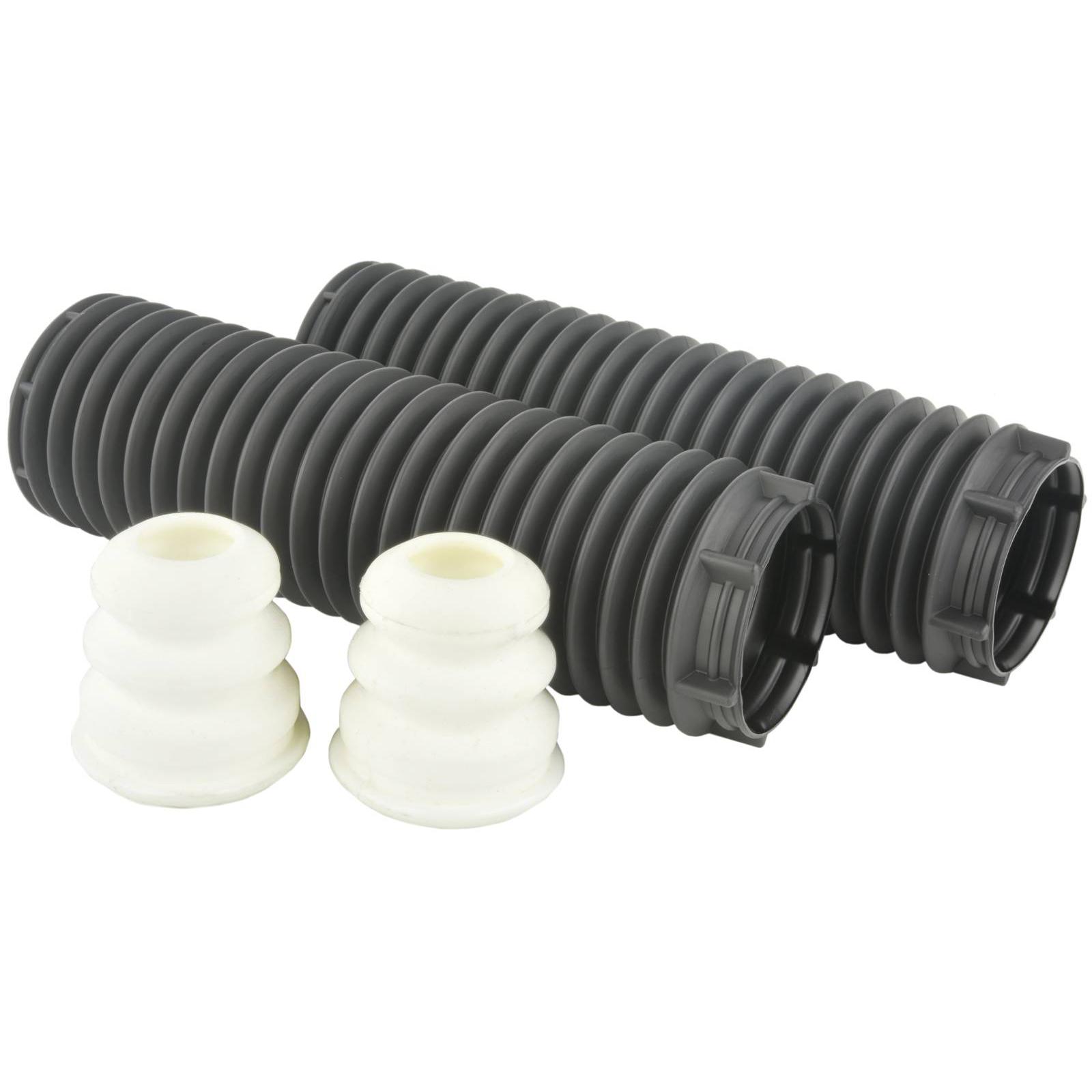 Boot with jounce bumper front shock absorber kit