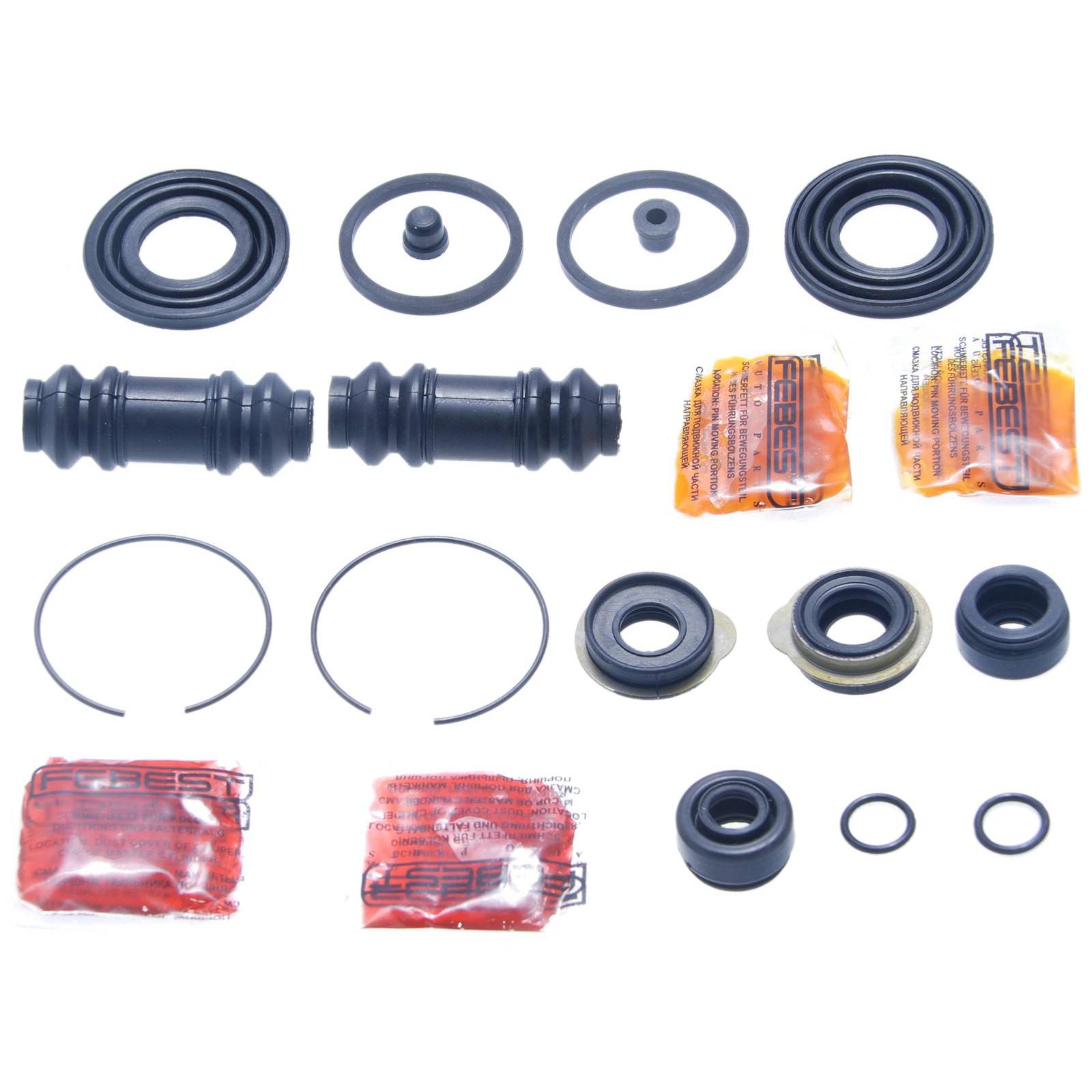 rear brake caliper repair kit (set for two sides)