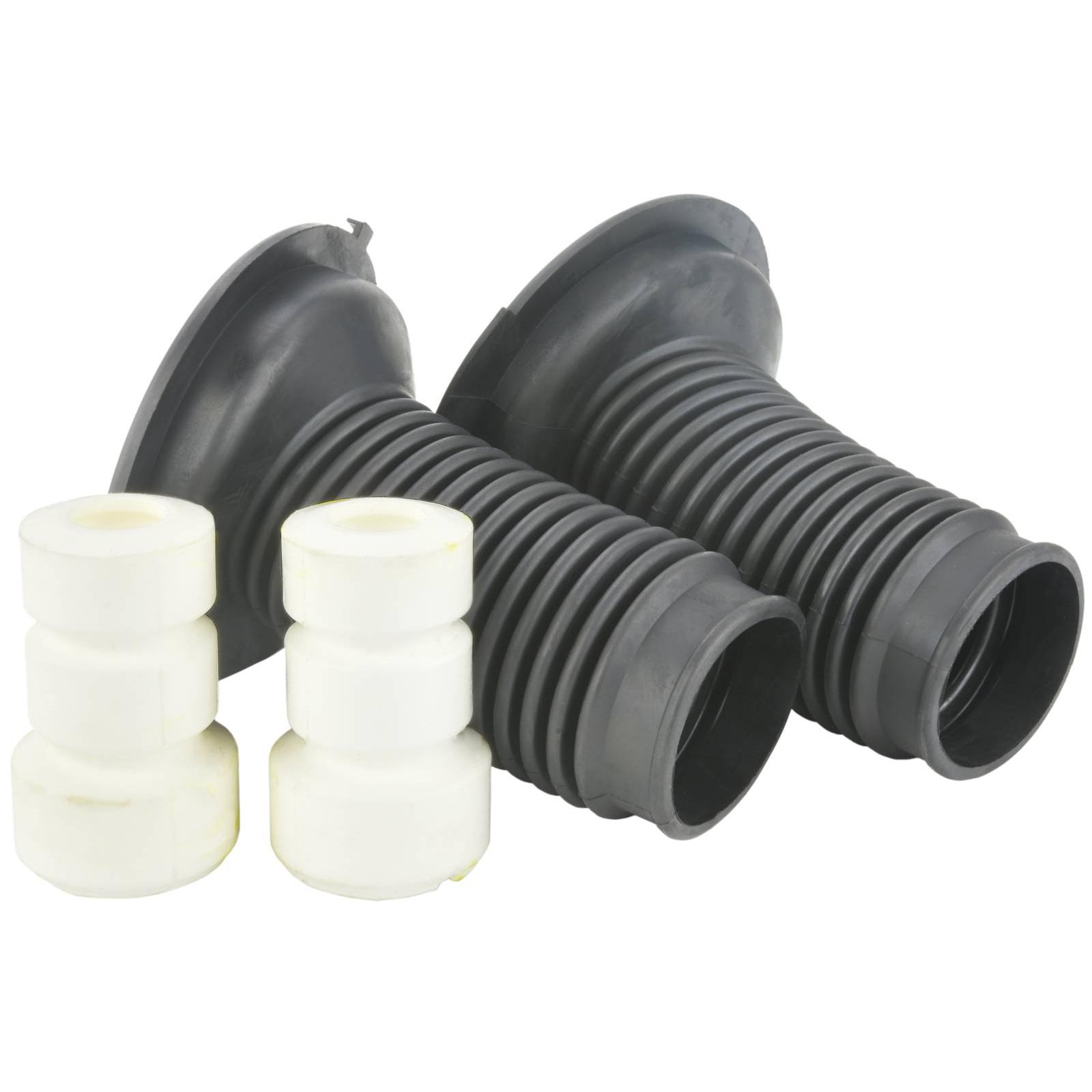 Boot with jounce bumper front shock absorber kit