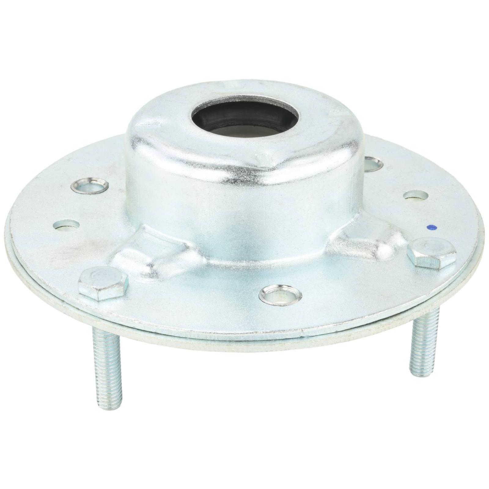 Rear shock absorber mounting