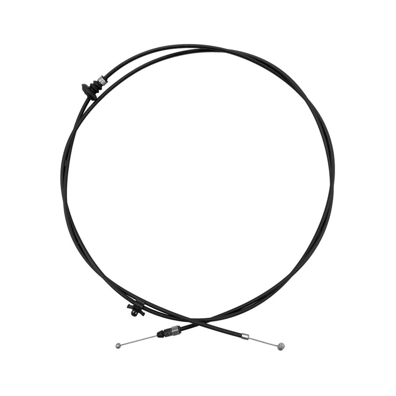 Cable assembly hood lock control