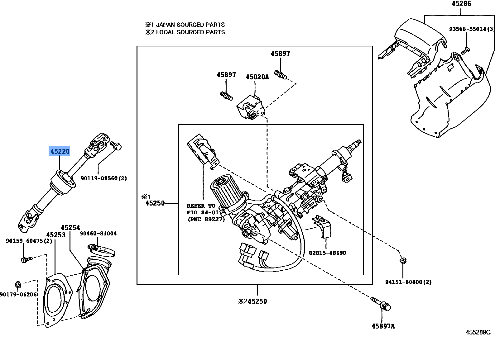 Shaft Assy,Steering Intermediate Le