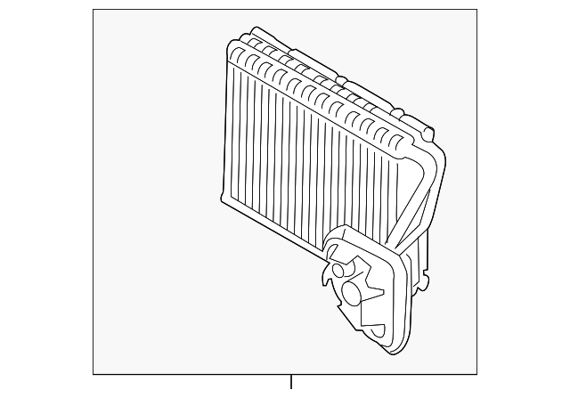 Evaporator Core 64115B3A5E0 for BMW 530e, 530i, 540i, 840i, M5, M8, X5, X6, X7, X5 M, X6 M