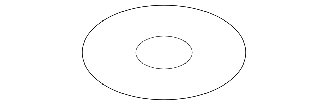 Radiator Support Splash Shield Washer - BMW (51-71-8-212-163)