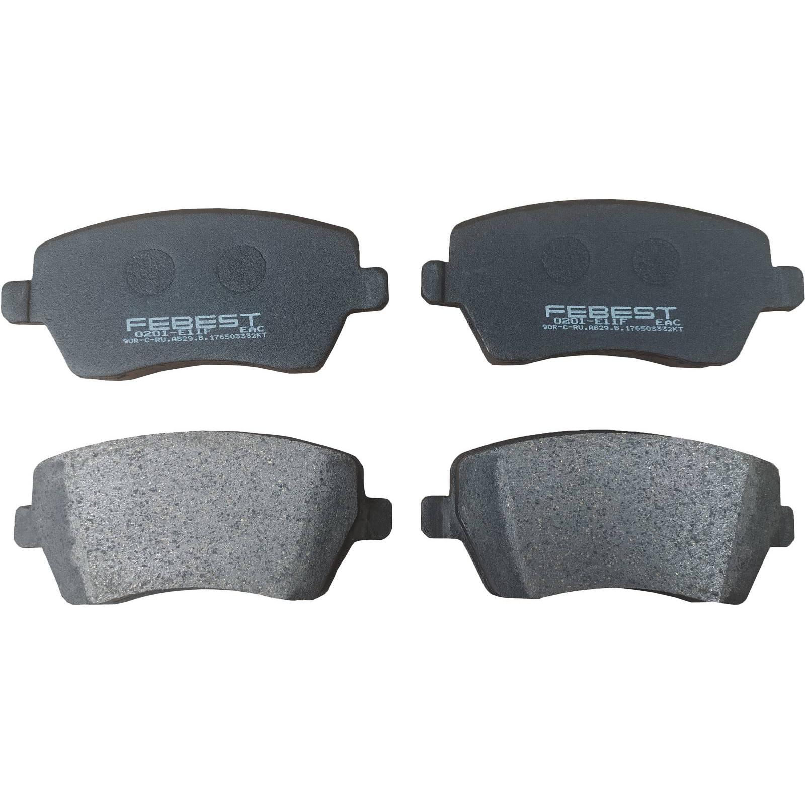 Pad kit, disc brake, front - kit