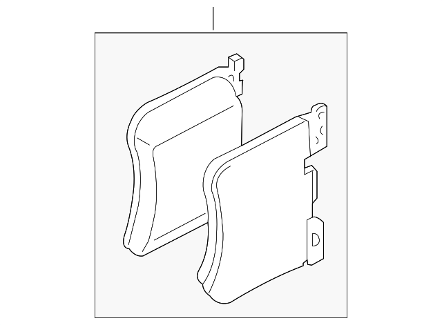 Repair Kit, Brake Pads Asbestos-Free