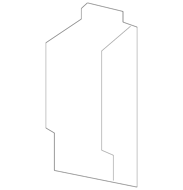 BMW X5 X6 F15 F16 Left Insert Support Genuine