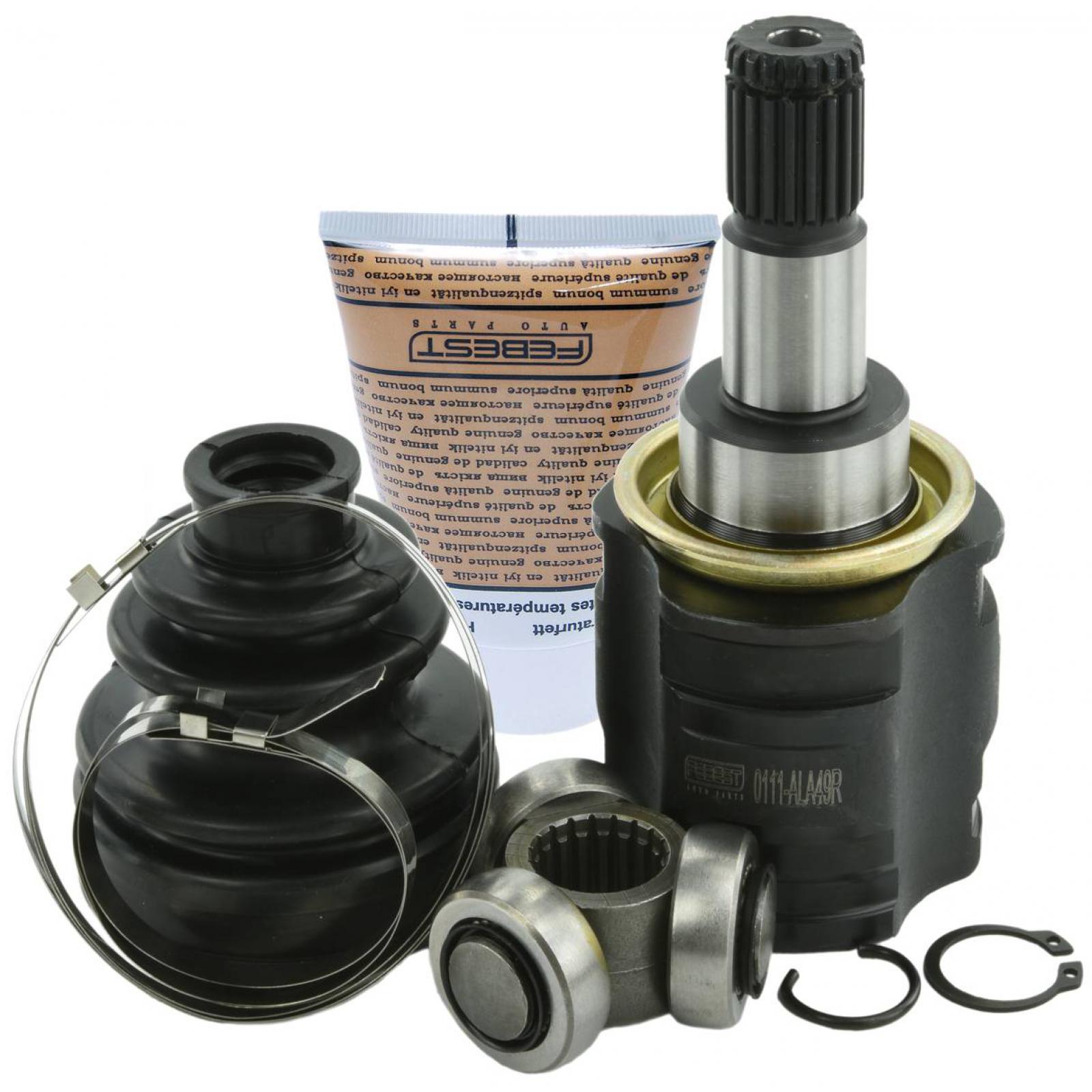 rear inner cv joint 19x37x20
