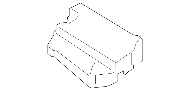 BMW X6 F16 M F86 Storage Compartment Support Trunk Foam 51477385486