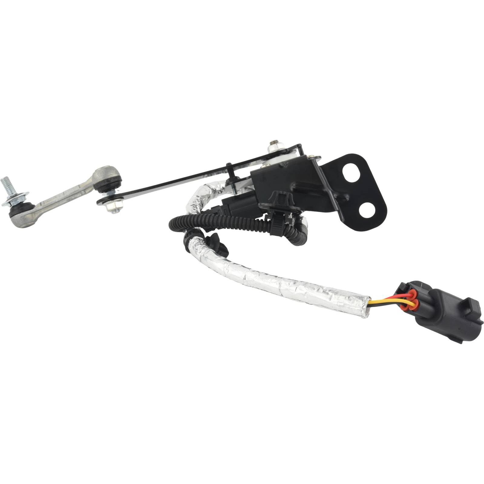 level sensor, rear left (with link, with bracket, with wiring)