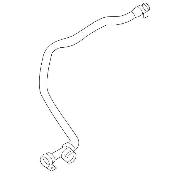 Lower Hose - BMW (17-12-8-678-497)