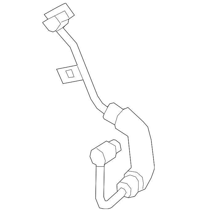 Water Feed Tube - BMW (11-53-8-854-736)