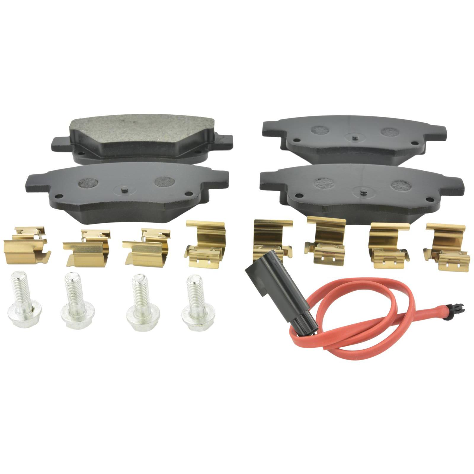 pad kit, disc brake, rear - kit (including bolts, with wear sensor)