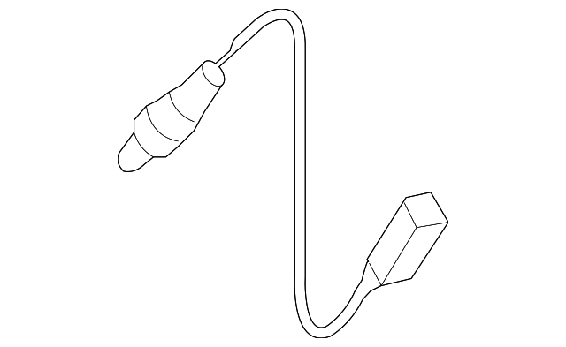 Heated Oxygen Sensor,Rear