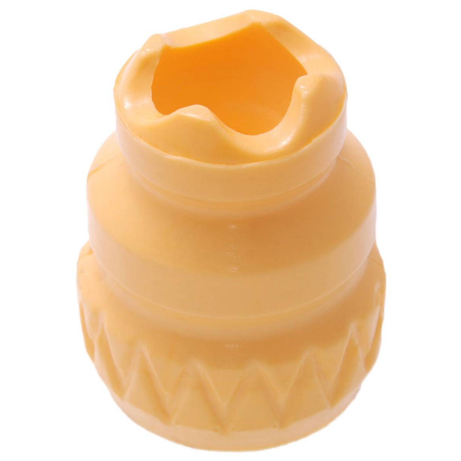 Rear shock absorber jounce bumper