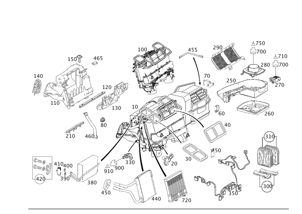 Genuine Mercedes-Benz Cabin Air Filter for E-Class W211 and CLS W219 2118300018