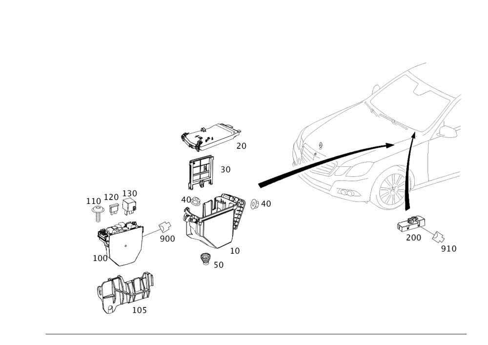 Sam Pin Db W204,W212,W172,W207