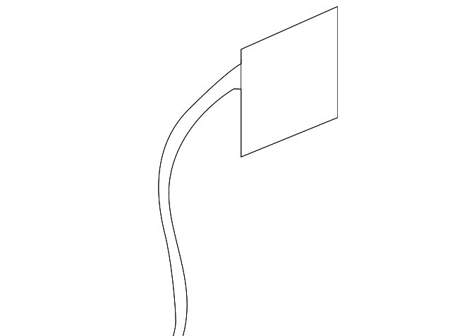 Rear Bumper Tow Hook Cover - BMW (528i 535i 550i) - E60 E61 - Primed