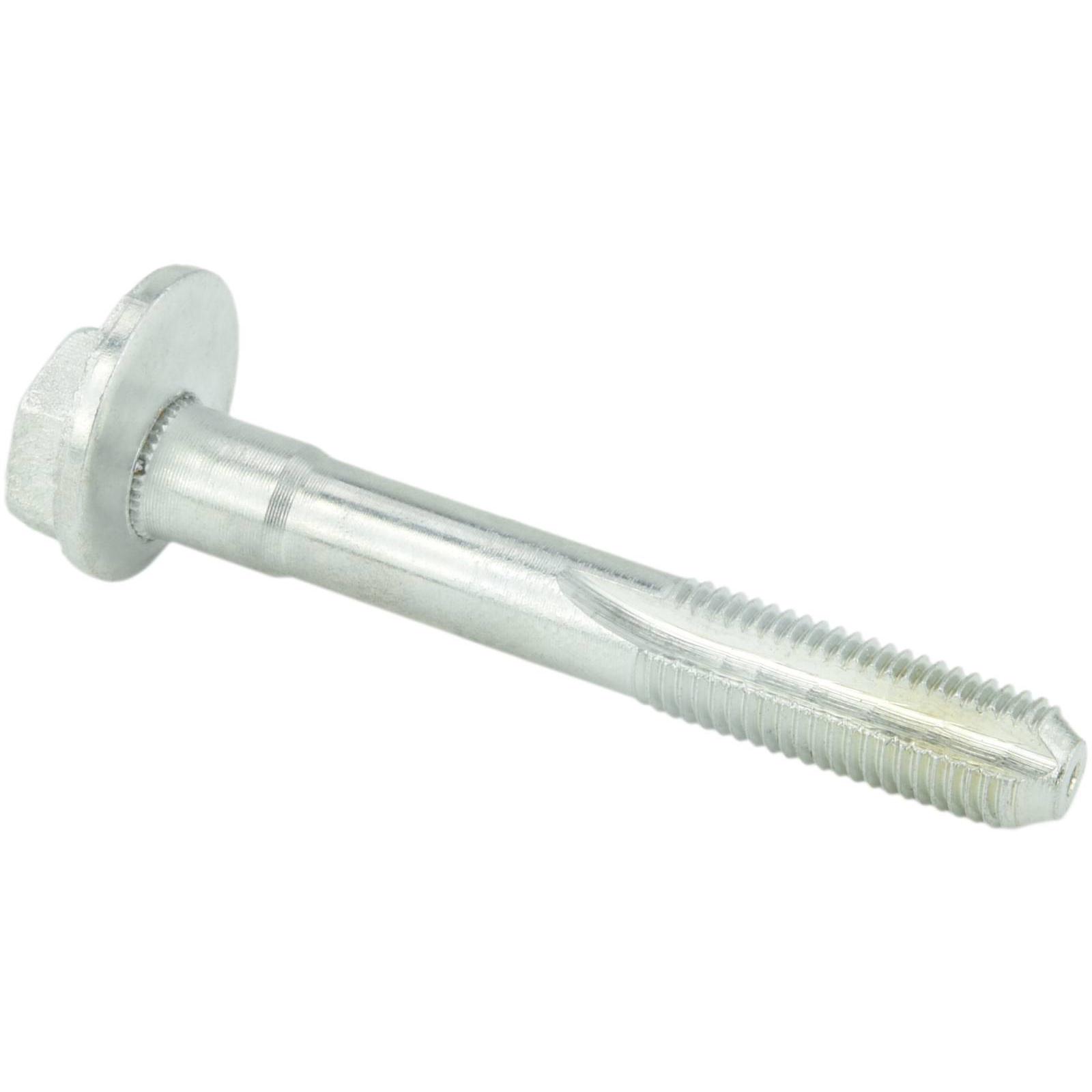 Camber adjusting eccentric bolt