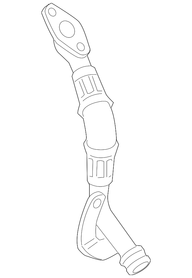 Oil Outlet Tube - BMW (11-42-7-581-809)