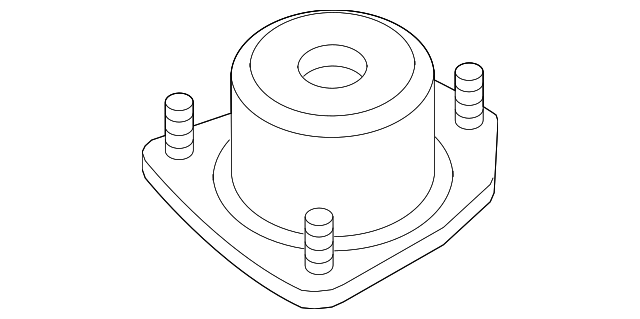 BMW F15 F16 Shock Mount Genuine 33506867864